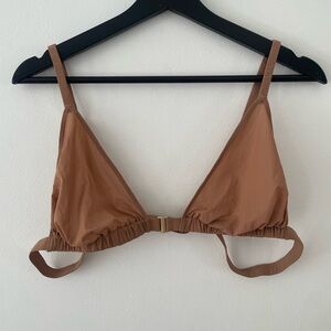 Skims Jelly Sheer Triangle Bralette in Sienna Size 4X